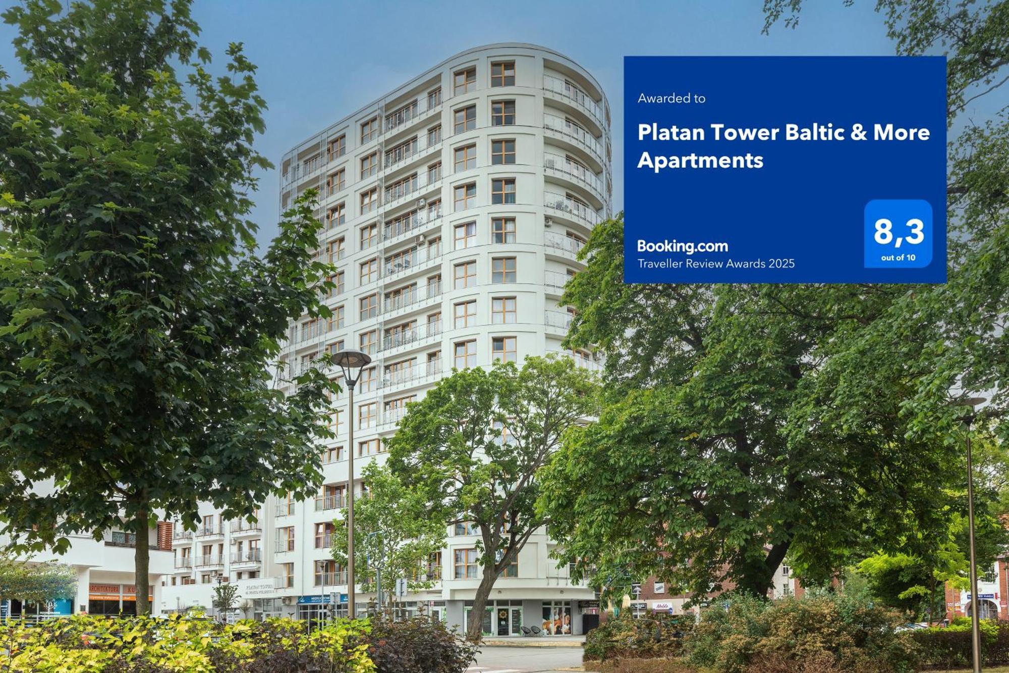 Platan Tower Baltic & More Apartments سفينويتشي المظهر الخارجي الصورة